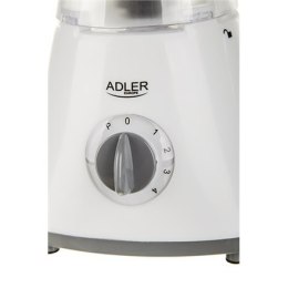Adler Blender AD 4057 White, 450 W, Plastic, 1.5 L, Type Tabletop