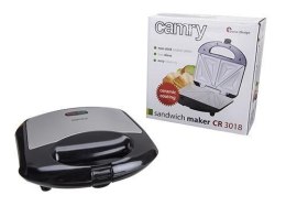 Camry | CR 3018 | Sandwich maker | 850 W | Number of plates 1 | Number of pastry 2 | Ceramic coating | Black