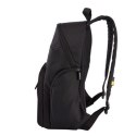 Case Logic DSLR Compact Backpack Black, Unique fold-out camera storage with dual zippers and protective flap allows for quick ac