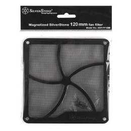 SilverStone Fan grille and filter kit SST-FF122B Black, 120 x 120 x 3 mm
