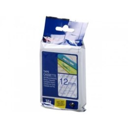 Brother | 133 | Laminated tape | Thermal | Blue on clear | Roll (1.2 cm x 8 m)