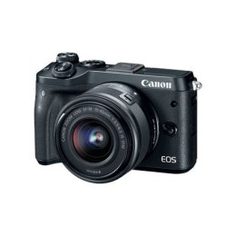 Canon EOS M6 M15-45 S Mirrorless Camera Kit, 24.2 MP, ISO 25600, Display diagonal 3 
