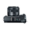 Canon EOS M6 M15-45 S Mirrorless Camera Kit, 24.2 MP, ISO 25600, Display diagonal 3 ", Video recording, Wi-Fi, TTL, CMOS, Black