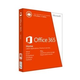 Microsoft 6GQ-00685 Office 365 Home Full packaged product (FPP), License term 1 year(s), Russian, Medialess