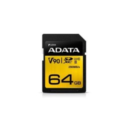 ADATA | Premier ONE | UHS-II U3 | 64 GB | SDXC | Flash memory class 10