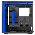 NZXT H700i Side window, Black/Blue, E-ATX, Power supply included No