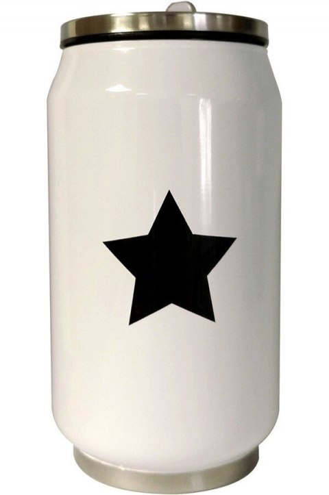 Yoko Design 1380/7821 Isothermal tin can, White/ black, Capacity 0.28 L,