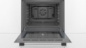 Bosch Oven HBF113BV0S Built-in, 66 L, White, A, Mechanical, Height 60 cm, Width 60 cm, Integrated timer, Electric