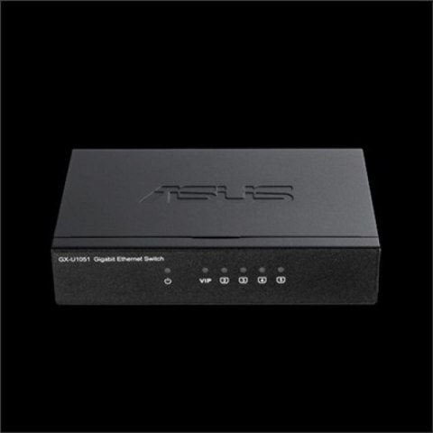 Asus Switch GX-U1051 Desktop, 1 Gbps (RJ-45) ports quantity 5
