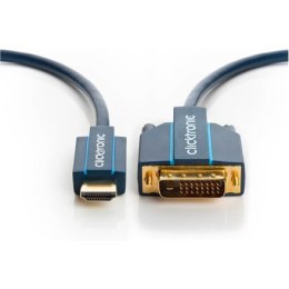 Clicktronic 70340 HDMI™ / DVI adaptor kabel, 1 m Clicktronic
