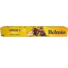 Belmoca Belmio Sleeve Espresso Allegro Coffee Capsules for Nespresso coffee machines, 10 capsules, Coffee strength 6/12, 100 % A
