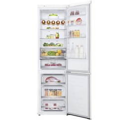LG Refrigerator GBB72SWDMN A++, Free standing, Combi, Height 203 cm, No Frost system, Fridge net capacity 277 L, Freezer net cap