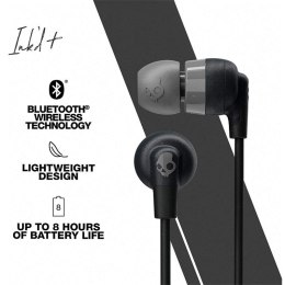 Skullcandy Earbuds Ink'd+ In-ear, Neckband, Microphone, Wireless, Black/Gray