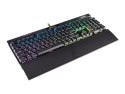 Corsair Mechanical Gaming Keyboard K70 RGB MK.2 RGB LED light, US, Wired, Black, Silent Switch