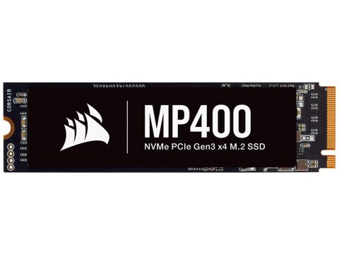 Corsair SSD MP400 2000 GB, SSD form factor M.2 2280, SSD interface PCIe NVMe Gen 3.0 x 4, Write speed 3000 MB/s, Read speed 3480