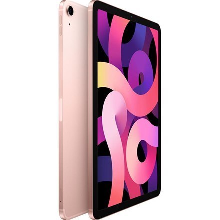 Apple 4th Gen (2020) iPad Air 10.9 ", Rose Gold, Liquid Retina touch screen with IPS, Apple A14 Bionic, 64 GB, Wi-Fi, Front came