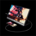 Asus ROG Strix Portable Gaming XG17AHPE 17.3 ", IPS, FHD, 1920 x 1080, 16:9, 3 ms, 300 cd/m², Black