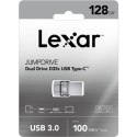 PENDRIVE LEXAR Flash Drive JumpDrive D35c 128 GB, USB 3.0, Silver