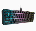 Corsair K65 RGB MINI 60% Mechanical Gaming Keyboard, RGB LED light, NA, Wired, Black