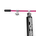 Spokey CROSSFIT TWEET II Jump Rope with Bearings, 300 cm, Pink, Steel/Plastic