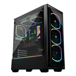 Enermax Computer Case StarryFrot SF30 Side window, Black, ATX, Power supply included No