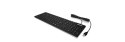 Keysonic KSK-8030IN (UK) Waterproof silicone coated keyboard with 105 keys, Black