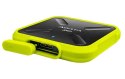 ADATA External SSD SD700 1000 GB, USB 3.1, Yellow/Black