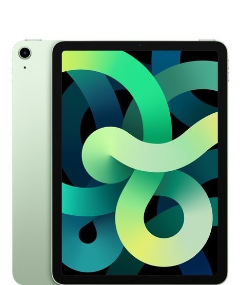 Apple 4th Gen (2020) iPad Air 10.9 ", Green, Liquid Retina touch screen with IPS, Apple A14 Bionic, 256 GB, Wi-Fi, Front camera,