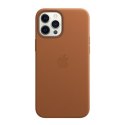 Apple iPhone 12 Pro Max Leather Case with MagSafe Saddle Brown