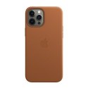 Apple iPhone 12 Pro Max Leather Case with MagSafe Saddle Brown