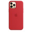 Apple iPhone 12 Pro Max Silicone Case with MagSafe Case with MagSafe, Apple, iPhone 12 Pro Max, Silicone, Red