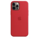 Apple iPhone 12 Pro Max Silicone Case with MagSafe Case with MagSafe, Apple, iPhone 12 Pro Max, Silicone, Red