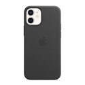 Apple iPhone 12 mini Leather Case with MagSafe Black