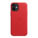 Apple iPhone 12 mini Leather Case with MagSafe Red