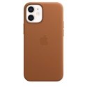 Apple iPhone 12 mini Leather Case with MagSafe Saddle Brown