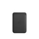 Apple iPhone Leather Wallet with MagSafe Apple, iPhone 12 Pro, iPhone 12 Pro Max, iPhone 12 mini, iPhone 12, Black