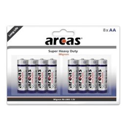Arcas R6 AA/R6, Super Heavy Duty, 8 pc(s)