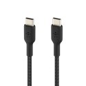 Belkin | USB-C cable | Male | 24 pin USB-C | Male | Black | 24 pin USB-C | 1 m