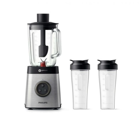 Philips Blender HR3655/00 Stainless steel, 1400 W, Glass, 2 L, Type Tabletop, 35000 RPM