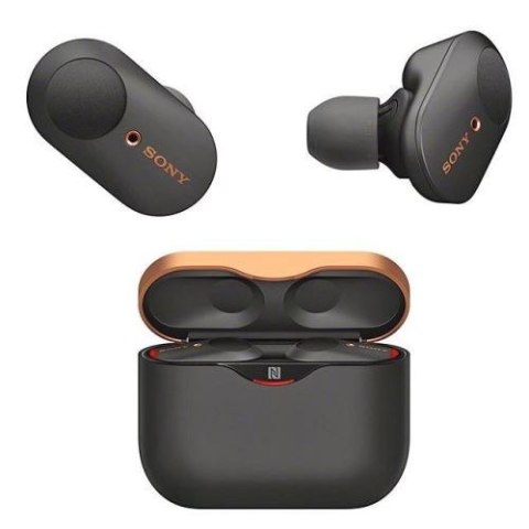 Sony Wireless Noise-Canceling Headphones WF1000XM3B.CE7 In-ear, Microphone, Wireless connection, Black