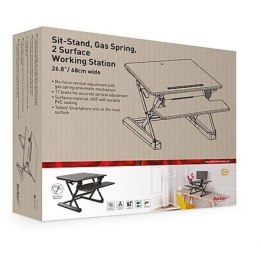 Barkan Sit-stand, Gas Spring, 2 Surface Working Station 26.8