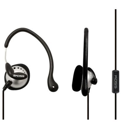 Koss Headphones KSC22i In-ear/Ear-hook, 3.5mm (1/8 inch), Microphone, Silver/Black,