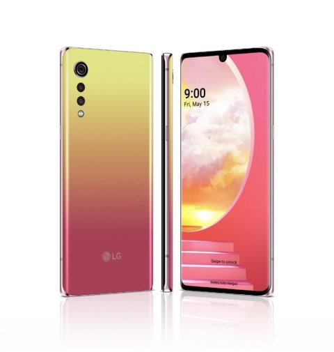 LG Velvet 5G Ilusion Sunset, 6.8 ", P-OLED, 1080 x 2460 pixels, Qualcomm SDM765 Snapdragon 765G, Internal RAM 6 GB, 128 GB, micr