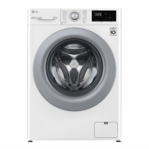 LG Washing machine F4WV308N4E Energy efficiency class C, Front loading, Washing capacity 8 kg, 1400 RPM, Depth 56.5 cm, Width 60