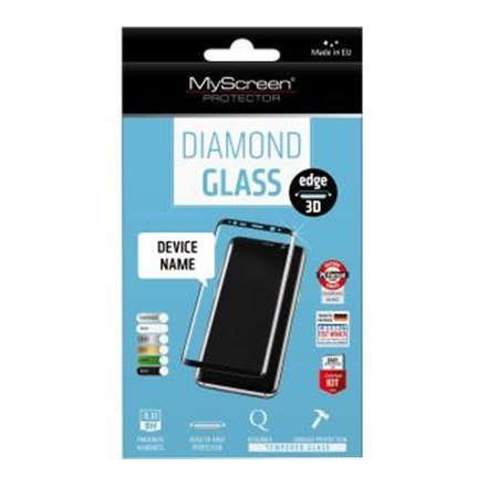 MyScreen Diamond glass ( full screen ) for Samsung Galaxy S9 3D Black