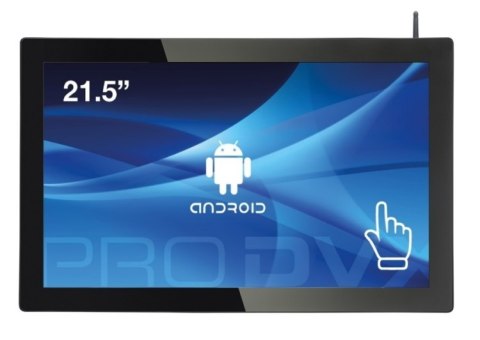 ProDVX Android Display APPC-22DSK 21.5 ", A17, 1.6 GHz, Quard Core,, 2GB DDR3 SDRAM, Wi-Fi, Touchscreen, 1920 x 1080 pixels