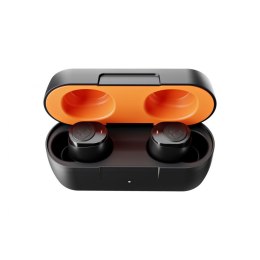 Skullcandy Wireless Earbuds Jib True In-ear, Microphone, Noice canceling, Wireless, True Black/Orange