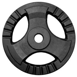 Spokey SINIS DRIVE Weight plate, 15 x 2 cm (hole diameter: 2.85 cm), 1.25 kg, Black, Cast iron