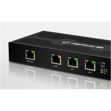 Ubiquiti Router ERLite-3 10/100/1000 Mbit/s, Ethernet LAN (RJ-45) ports 3
