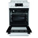 Gorenje Cooker K5341WH Hob type Gas, Oven type Electric, White, Width 50 cm, Electronic ignition, Grilling, 70 L, Depth 60 cm